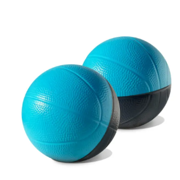 Pelotas de baloncesto en miniatura de espuma de 4" para aros de baloncesto pequeños o para aros de baloncesto para colocar sobre la puerta