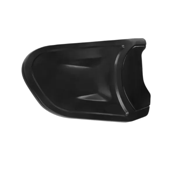 Pieza de extensión para casco de bateo, bateadores zurdos, color negro