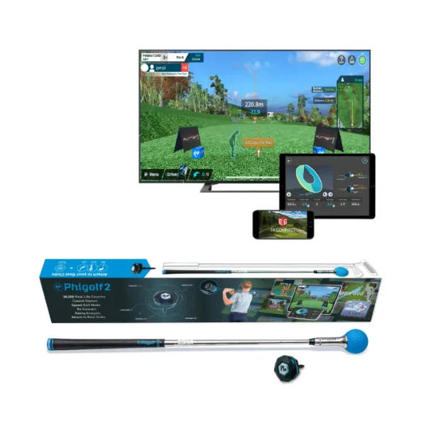 Simulador de golf para el hogar disfrute del golf interactivo con sensor de movimiento inteligente (5)